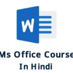 MS Office Course